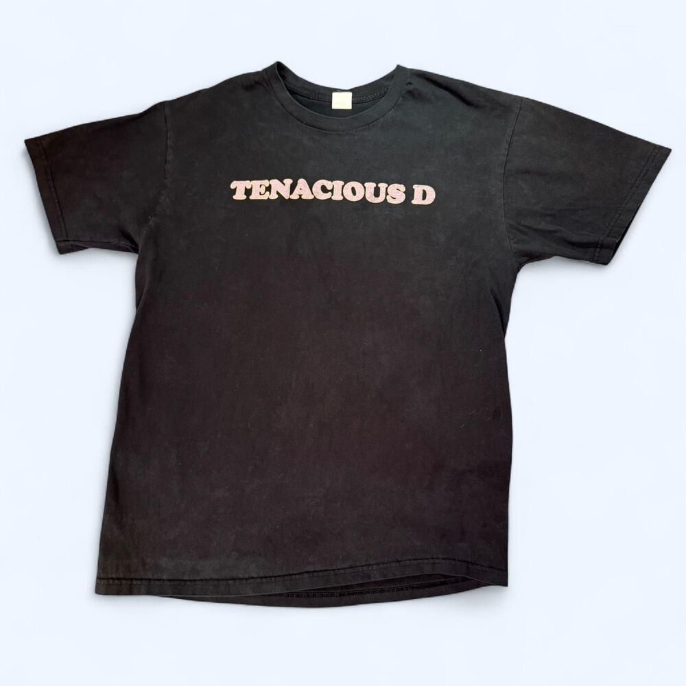 Tenacious D Men's Black Band T-shirt Size L